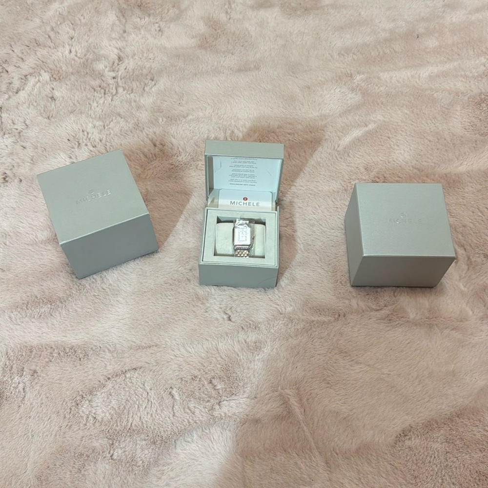 Michelle watch Model number MWW06x000035 new with box and papers
